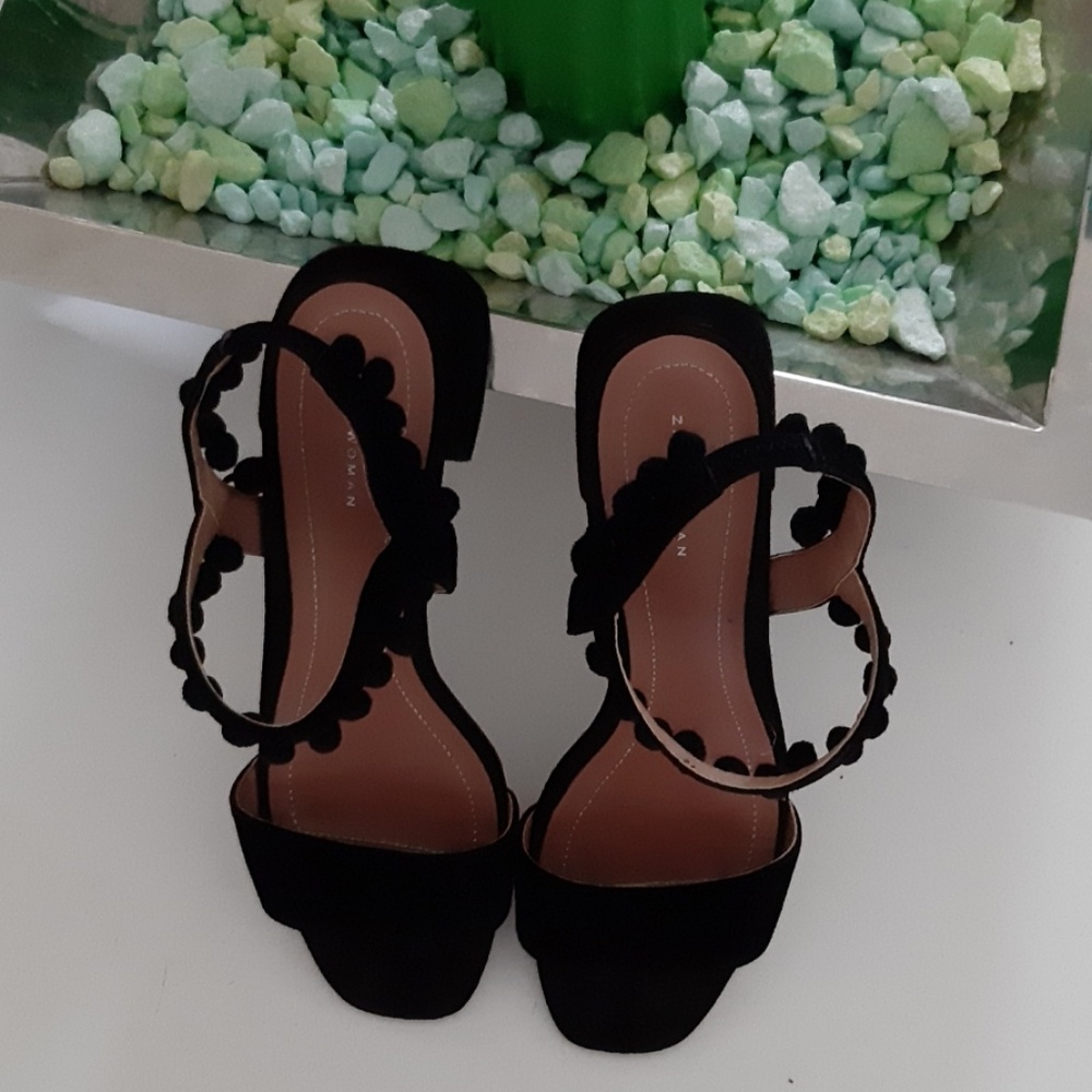 Zara Black Sandals